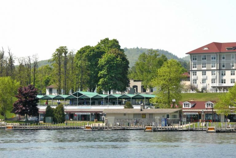 Fort William Henry Boat Docks on Lake George