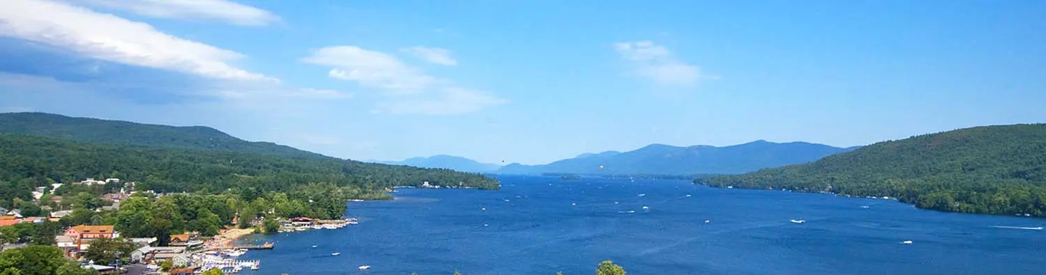 Overlooking Lake George