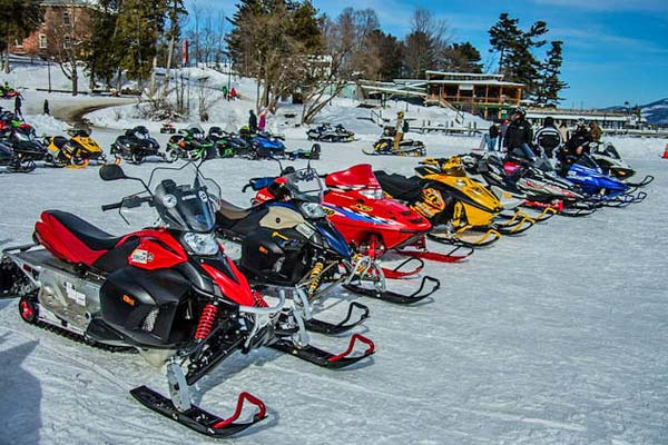 Lake George Snowmobiling