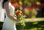 Bride's autumn bouquet