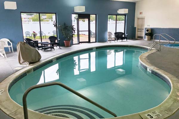 Indoor Pool and Whirlpool Spa