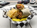 Chicken Wrap with chips