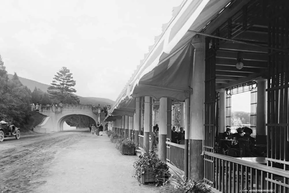 The Pergola at Fort William Henry Hotel